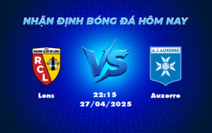 lens auxerre 27 04 ligue 1